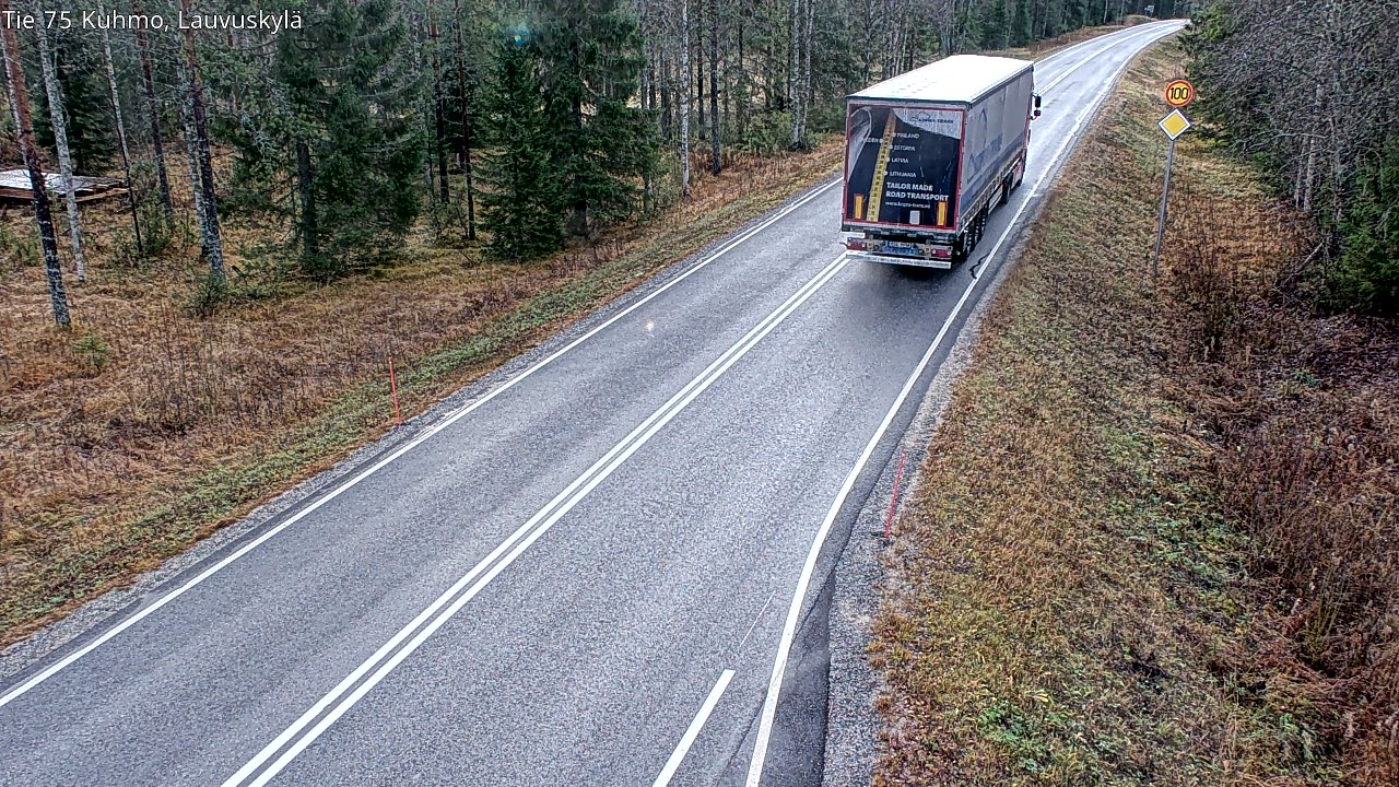 Kelikamerat Kuva Tie 75 Kuhmo, Lauvuskylä, Kuhmo, Kainuu