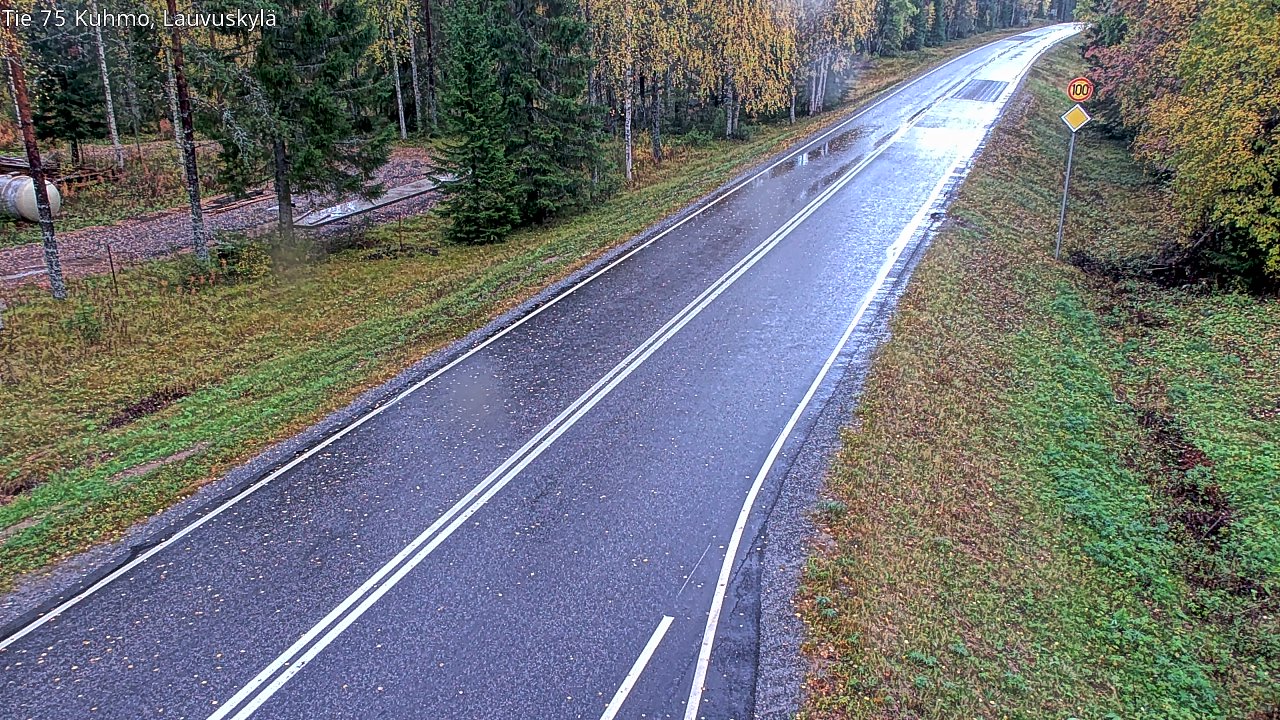 Kelikamerat Kuva Tie 75 Kuhmo, Lauvuskylä, Kuhmo, Kainuu