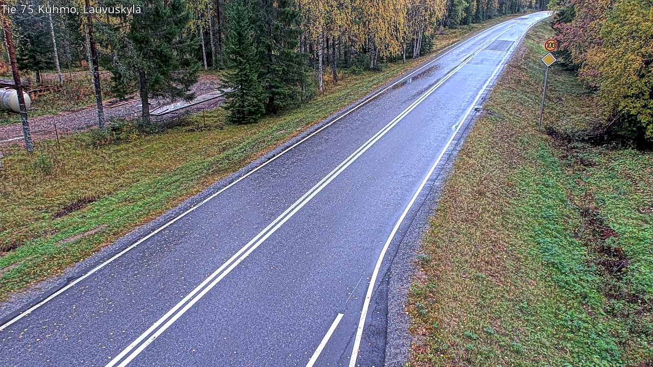 Kelikamerat Kuva Tie 75 Kuhmo, Lauvuskylä, Kuhmo, Kainuu