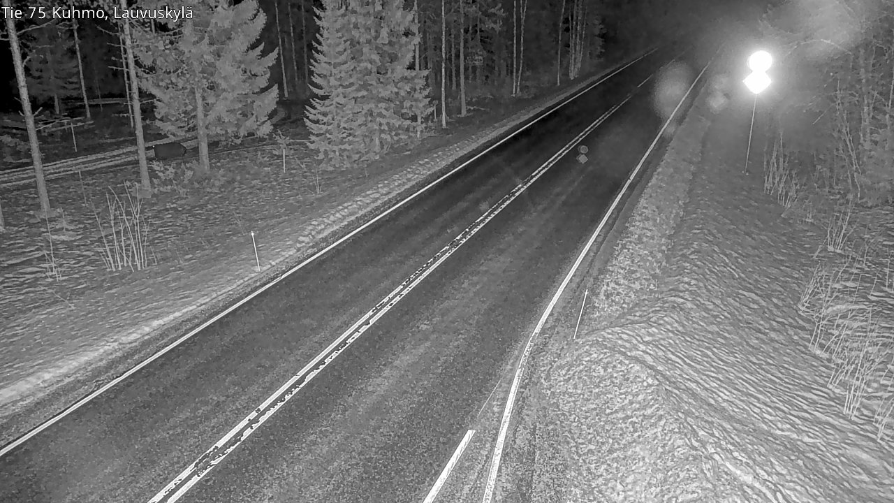 Kelikamerat Kuva Tie 75 Kuhmo, Lauvuskylä, Kuhmo, Kainuu