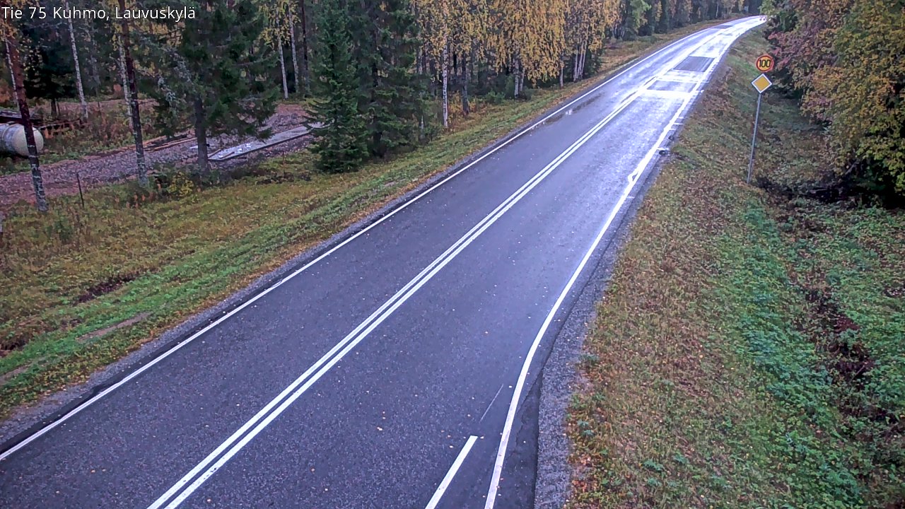 Kelikamerat Kuva Tie 75 Kuhmo, Lauvuskylä, Kuhmo, Kainuu