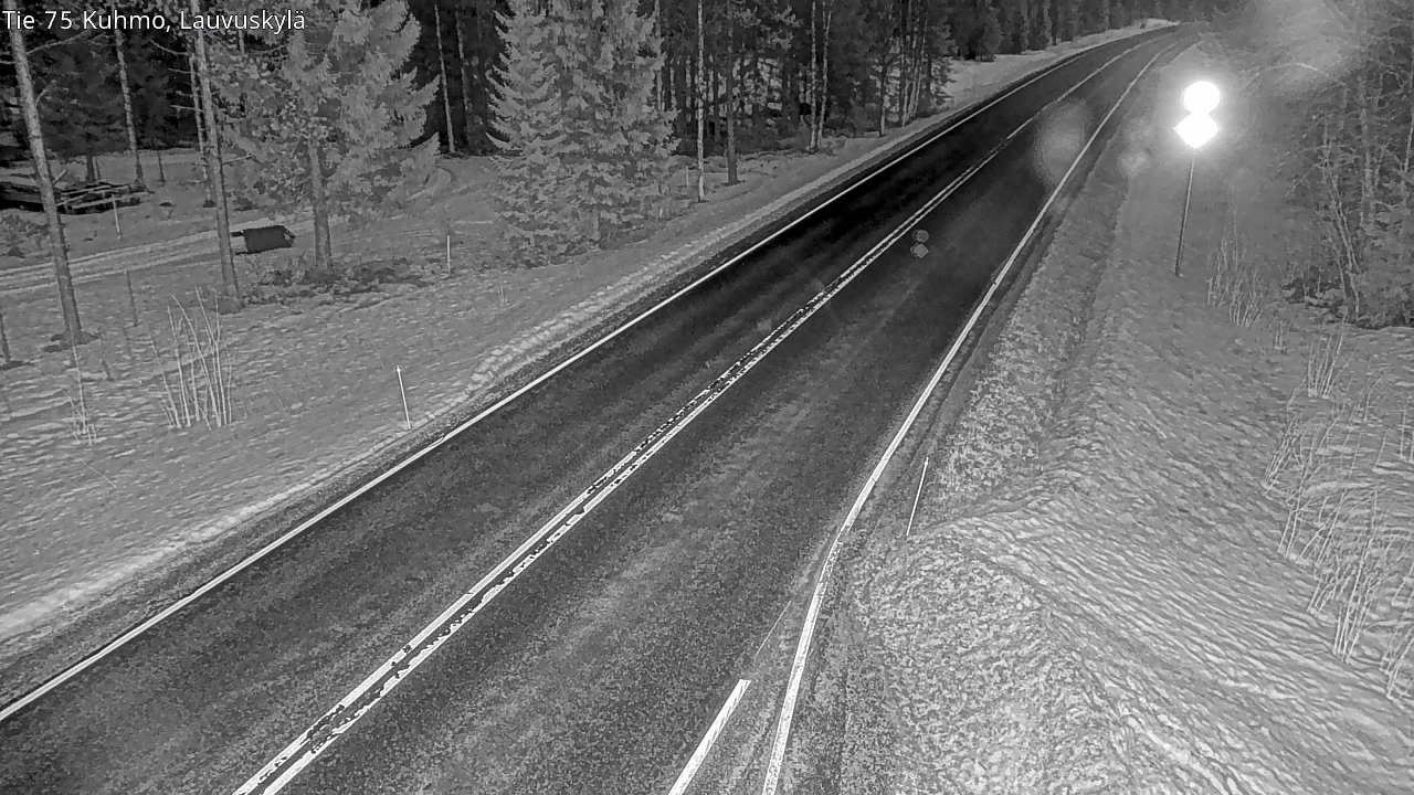 Kelikamerat Kuva Tie 75 Kuhmo, Lauvuskylä, Kuhmo, Kainuu