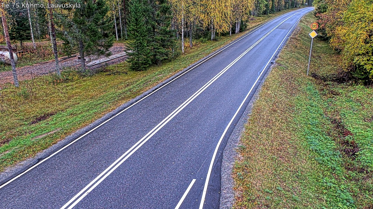 Kelikamerat Kuva Tie 75 Kuhmo, Lauvuskylä, Kuhmo, Kainuu