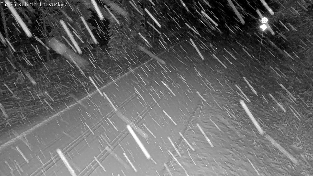 Kelikamerat Kuva Tie 75 Kuhmo, Lauvuskylä, Kuhmo, Kainuu