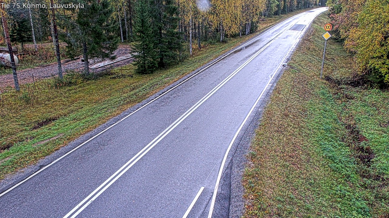 Kelikamerat Kuva Tie 75 Kuhmo, Lauvuskylä, Kuhmo, Kainuu