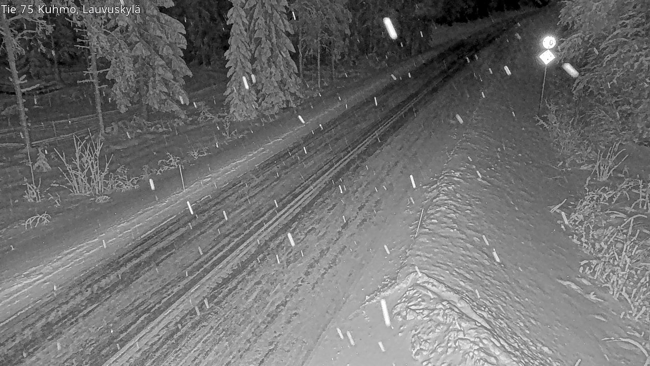 Kelikamerat Kuva Tie 75 Kuhmo, Lauvuskylä, Kuhmo, Kainuu