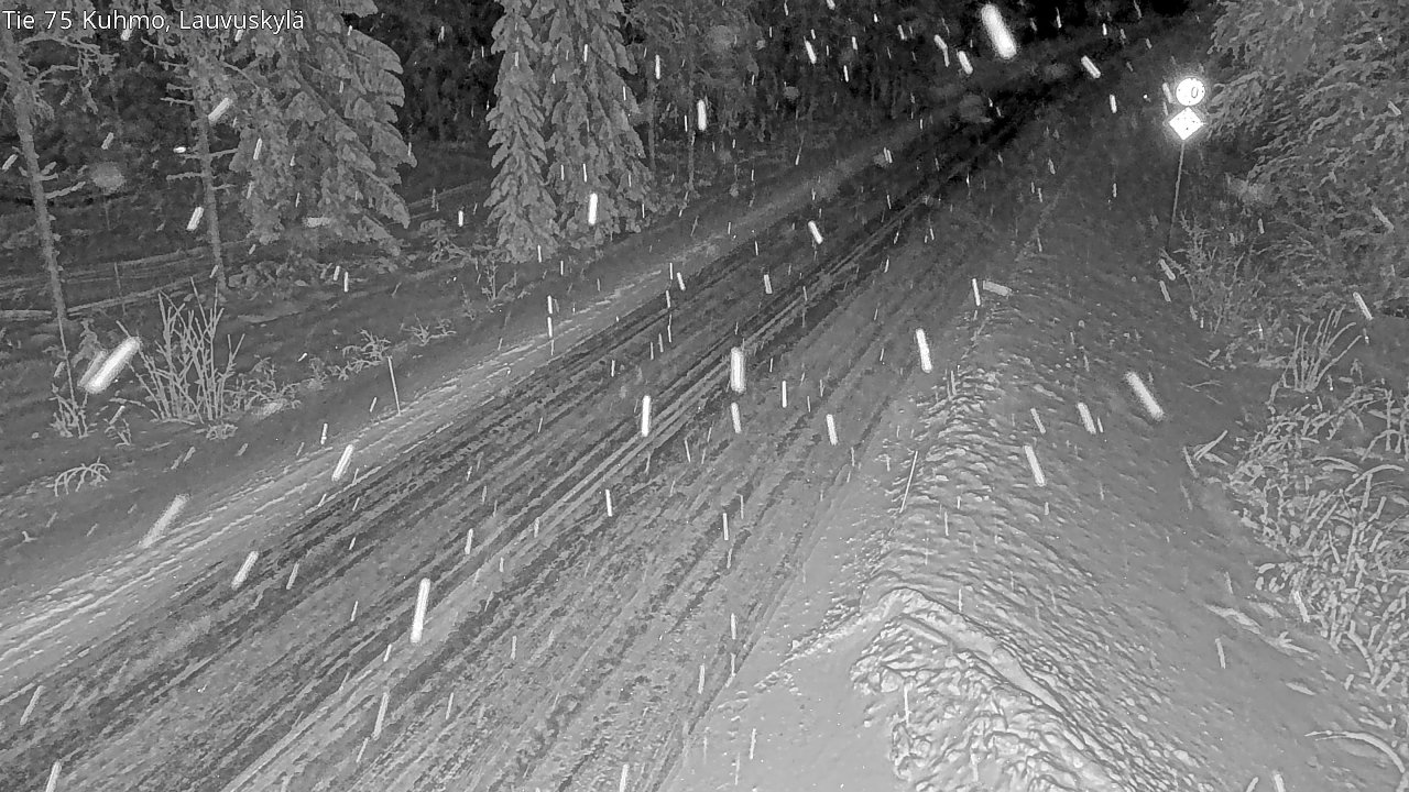 Kelikamerat Kuva Tie 75 Kuhmo, Lauvuskylä, Kuhmo, Kainuu