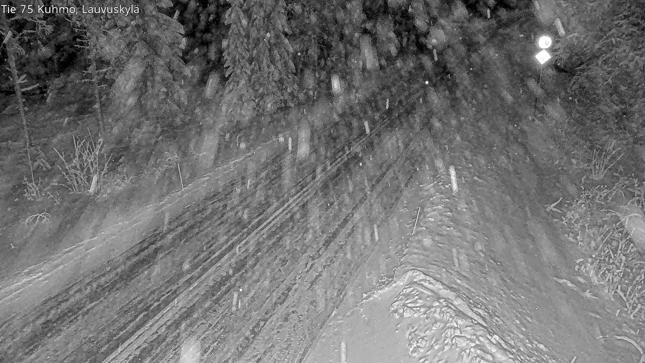 Kelikamerat Kuva Tie 75 Kuhmo, Lauvuskylä, Kuhmo, Kainuu