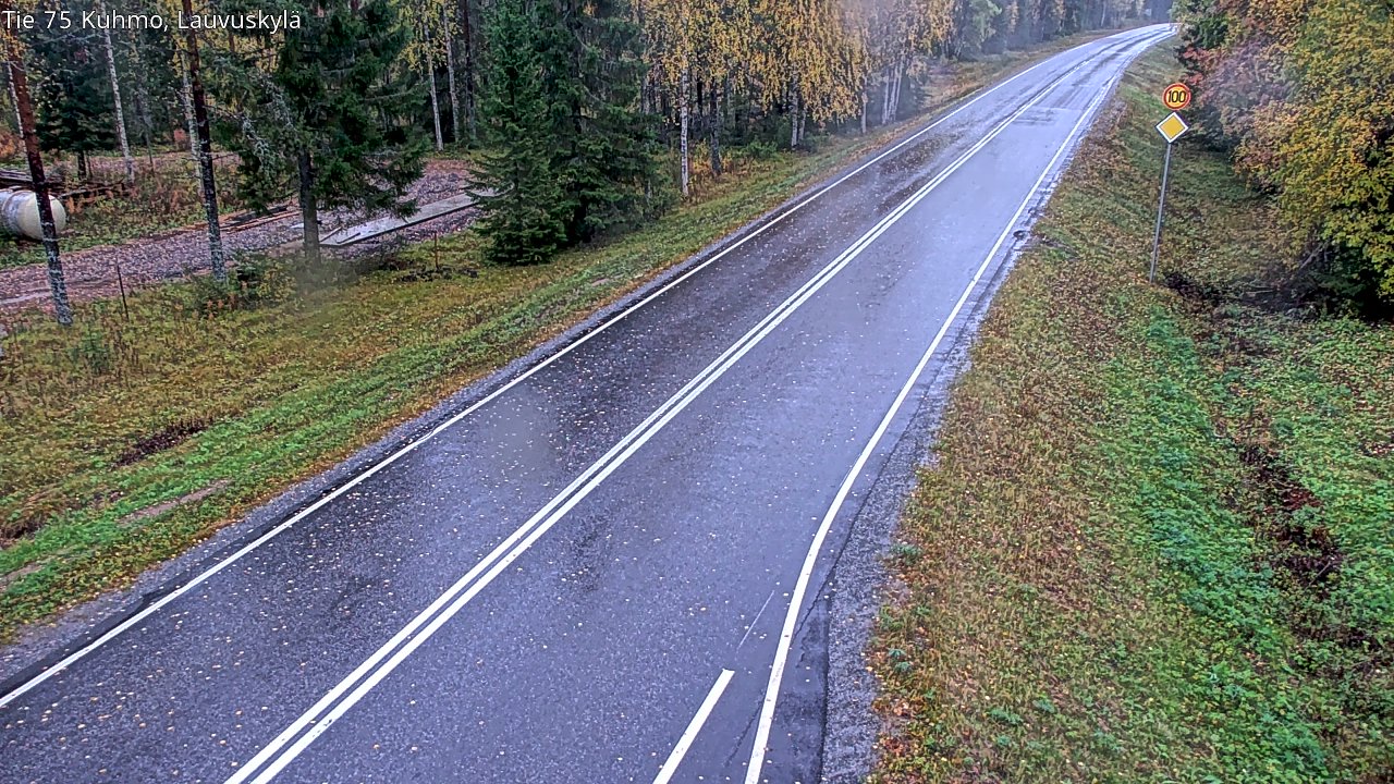 Kelikamerat Kuva Tie 75 Kuhmo, Lauvuskylä, Kuhmo, Kainuu