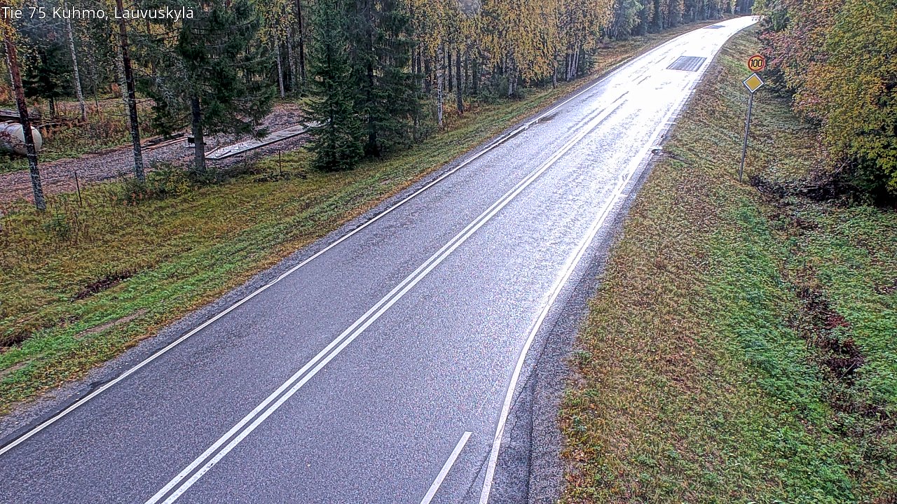 Kelikamerat Kuva Tie 75 Kuhmo, Lauvuskylä, Kuhmo, Kainuu