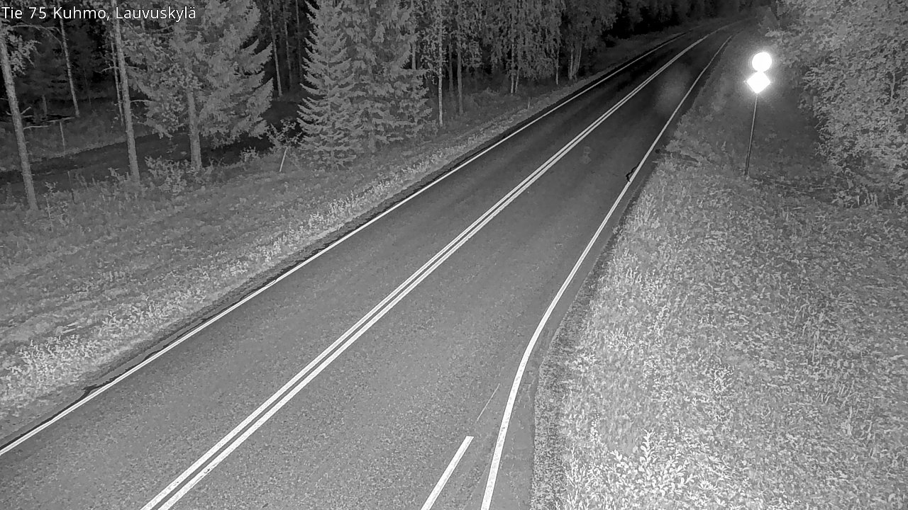 Kelikamerat Kuva Tie 75 Kuhmo, Lauvuskylä, Kuhmo, Kainuu