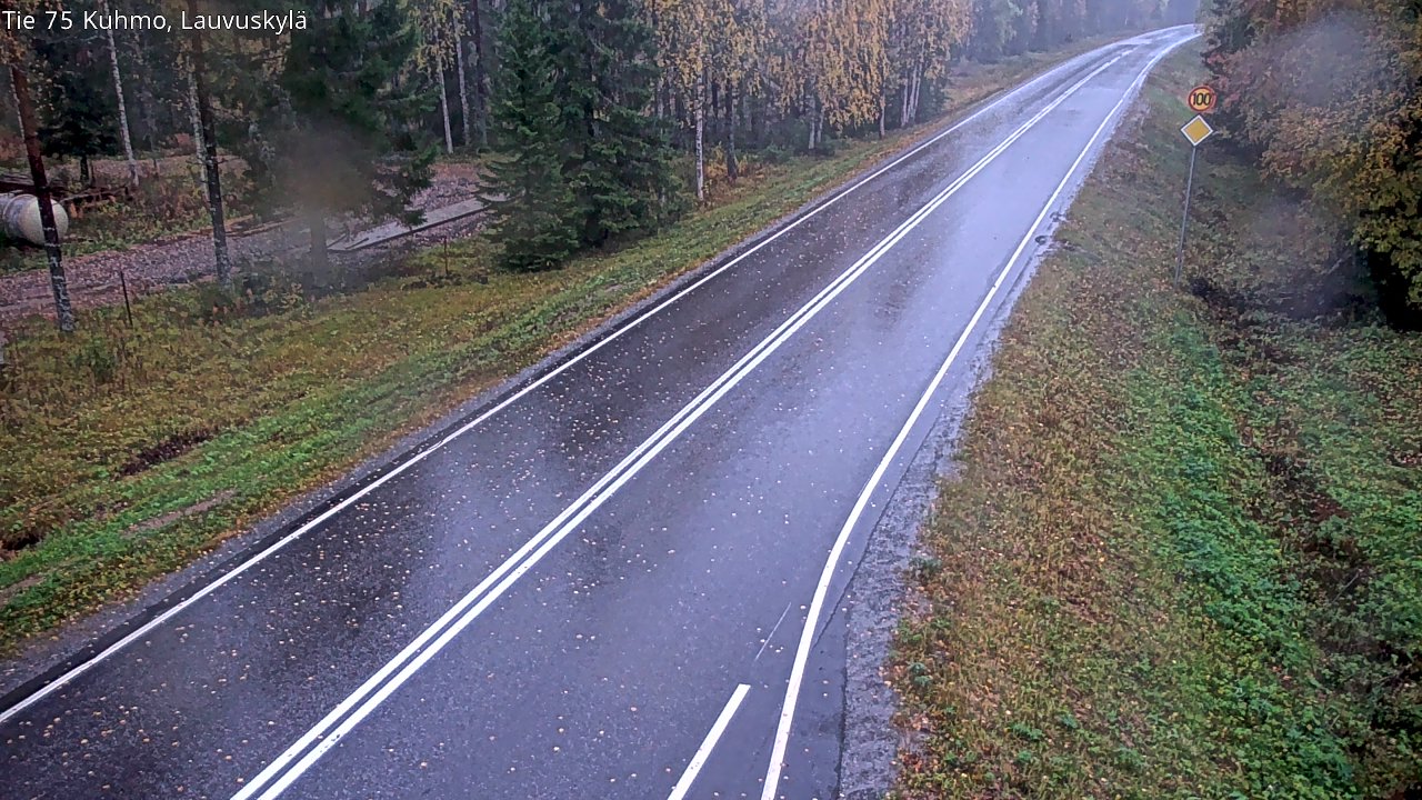 Kelikamerat Kuva Tie 75 Kuhmo, Lauvuskylä, Kuhmo, Kainuu