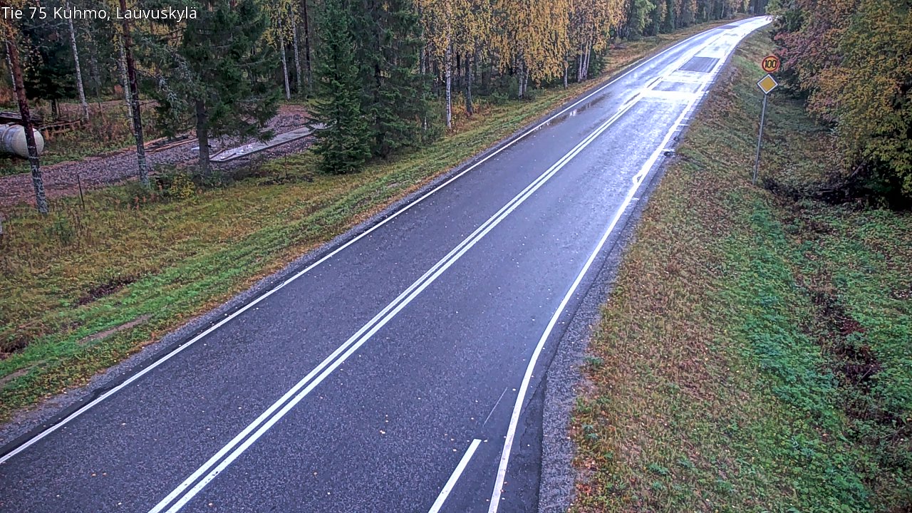 Kelikamerat Kuva Tie 75 Kuhmo, Lauvuskylä, Kuhmo, Kainuu
