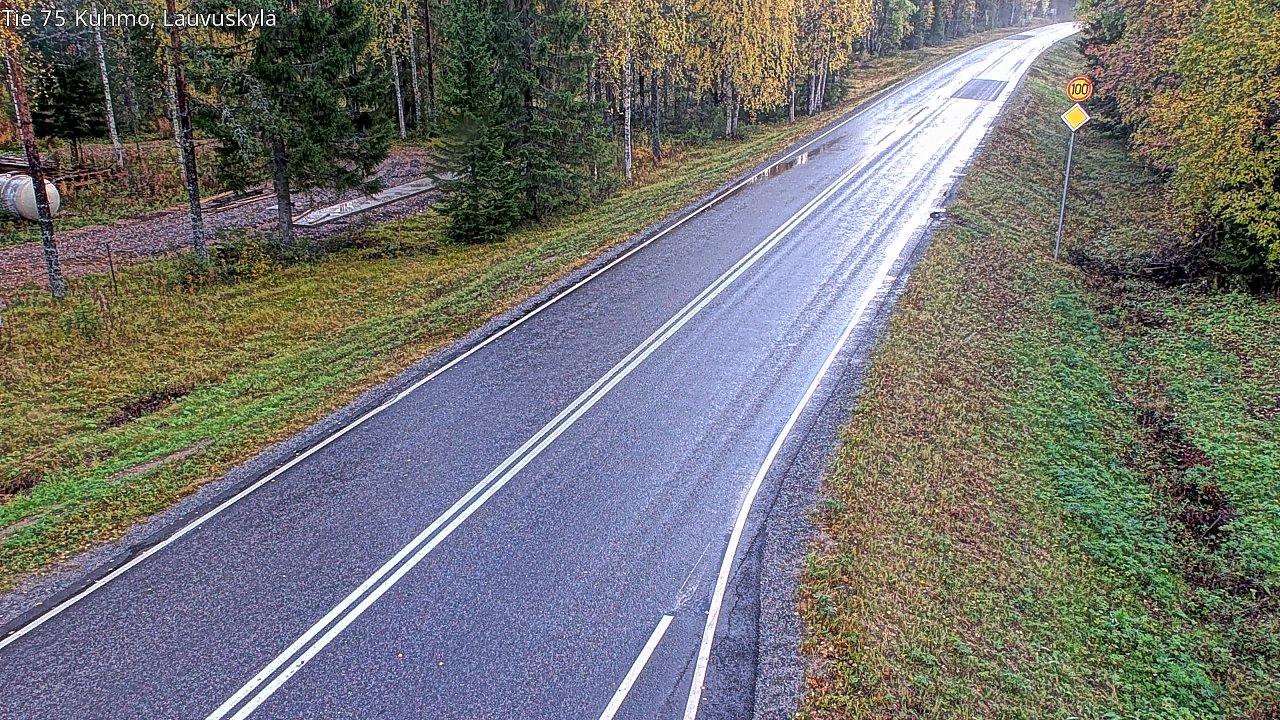 Kelikamerat Kuva Tie 75 Kuhmo, Lauvuskylä, Kuhmo, Kainuu