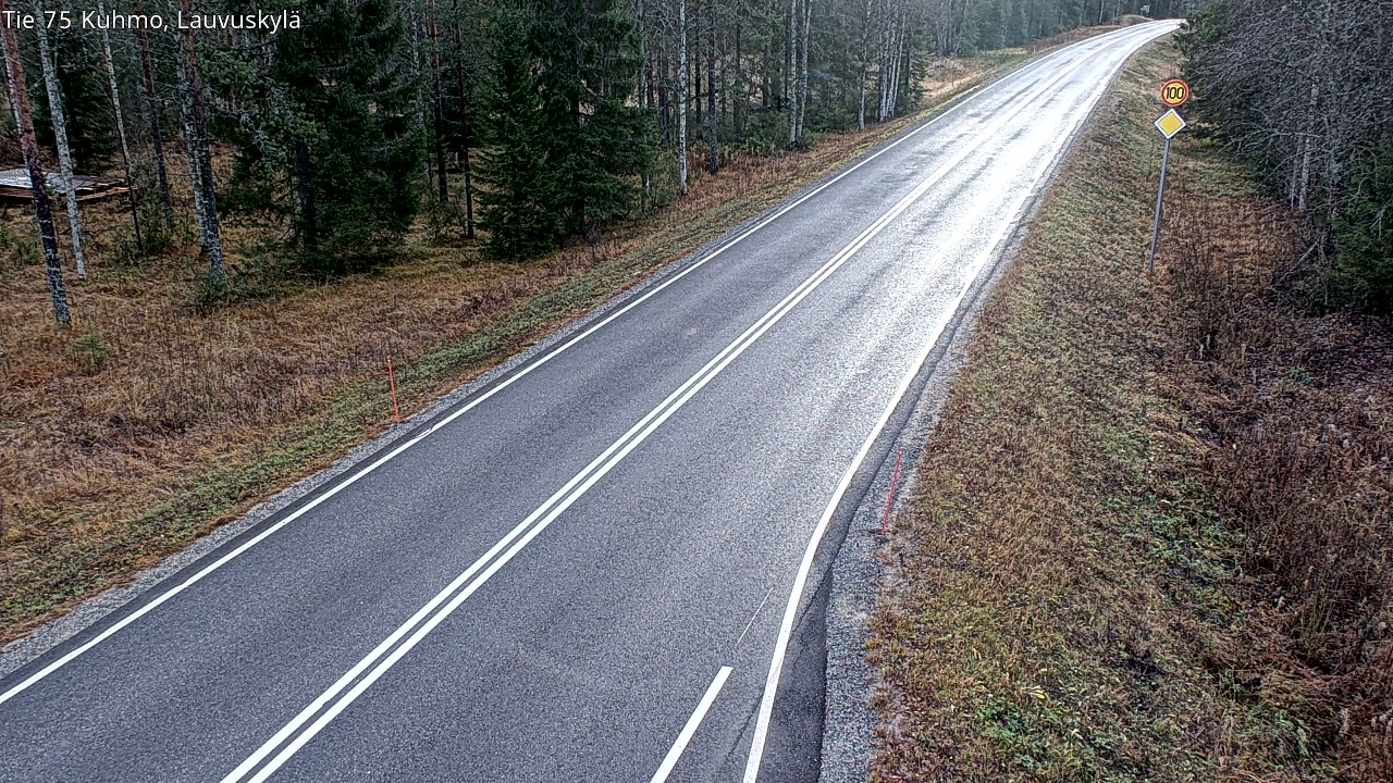 Kelikamerat Kuva Tie 75 Kuhmo, Lauvuskylä, Kuhmo, Kainuu