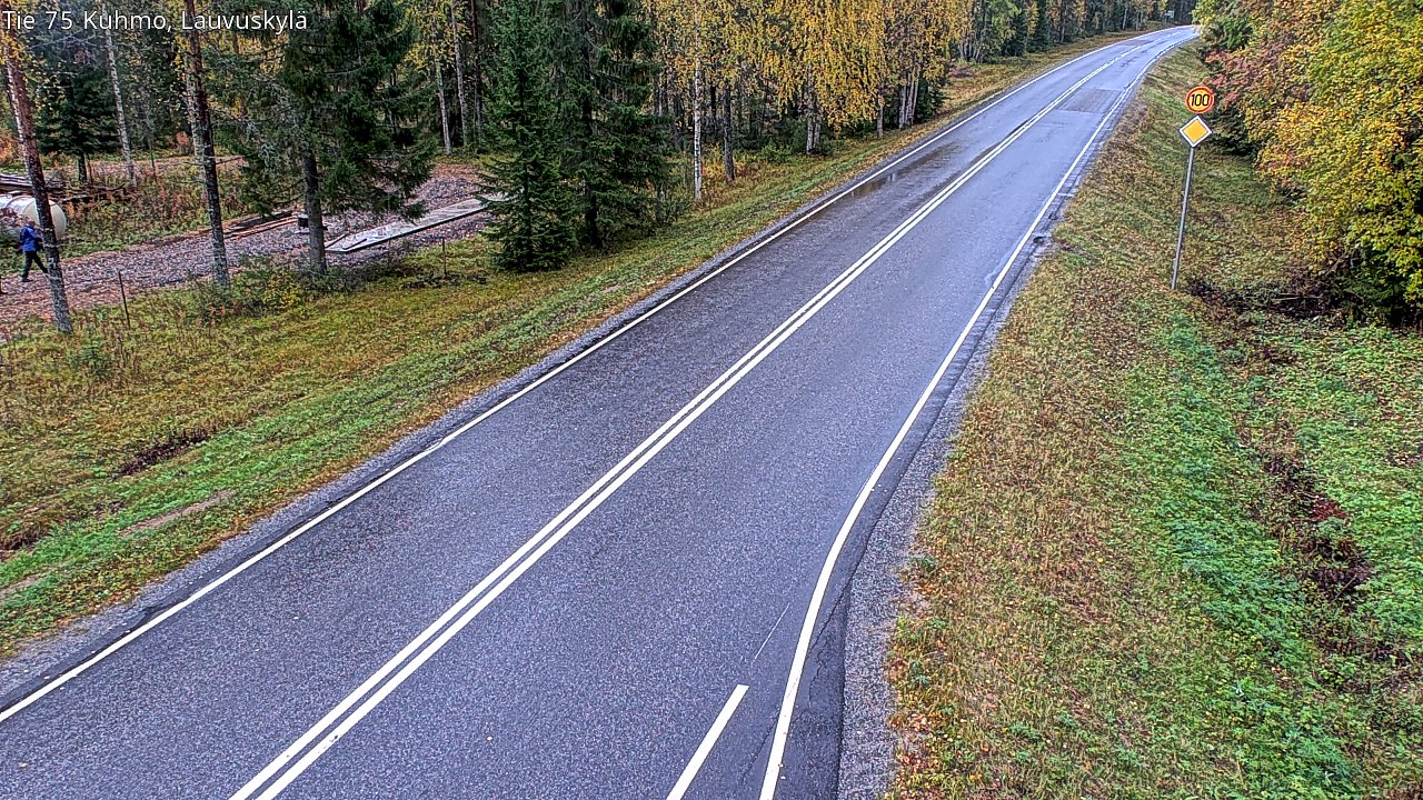 Kelikamerat Kuva Tie 75 Kuhmo, Lauvuskylä, Kuhmo, Kainuu