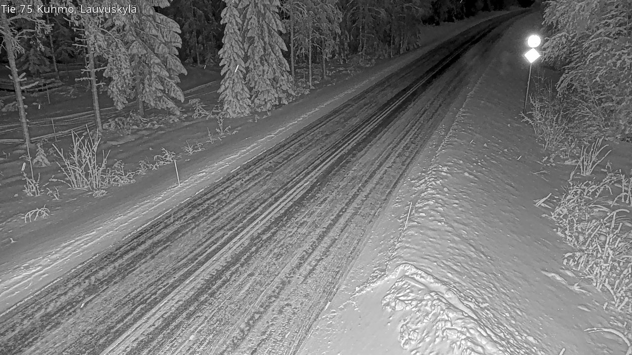 Kelikamerat Kuva Tie 75 Kuhmo, Lauvuskylä, Kuhmo, Kainuu