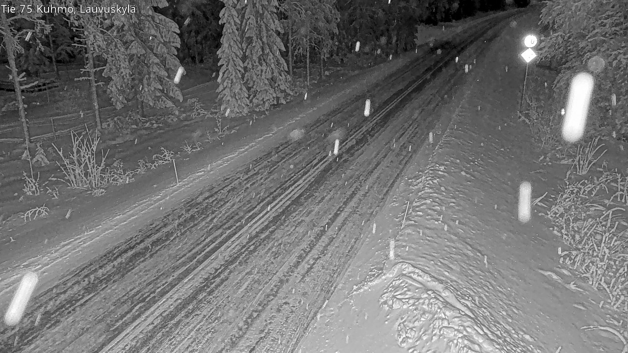 Kelikamerat Kuva Tie 75 Kuhmo, Lauvuskylä, Kuhmo, Kainuu