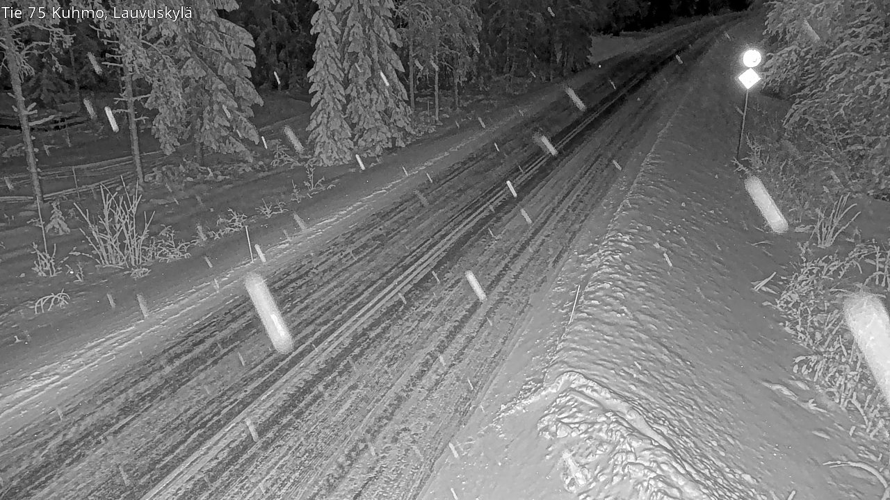 Kelikamerat Kuva Tie 75 Kuhmo, Lauvuskylä, Kuhmo, Kainuu