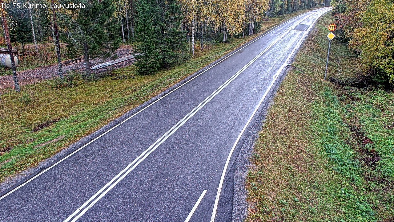 Kelikamerat Kuva Tie 75 Kuhmo, Lauvuskylä, Kuhmo, Kainuu