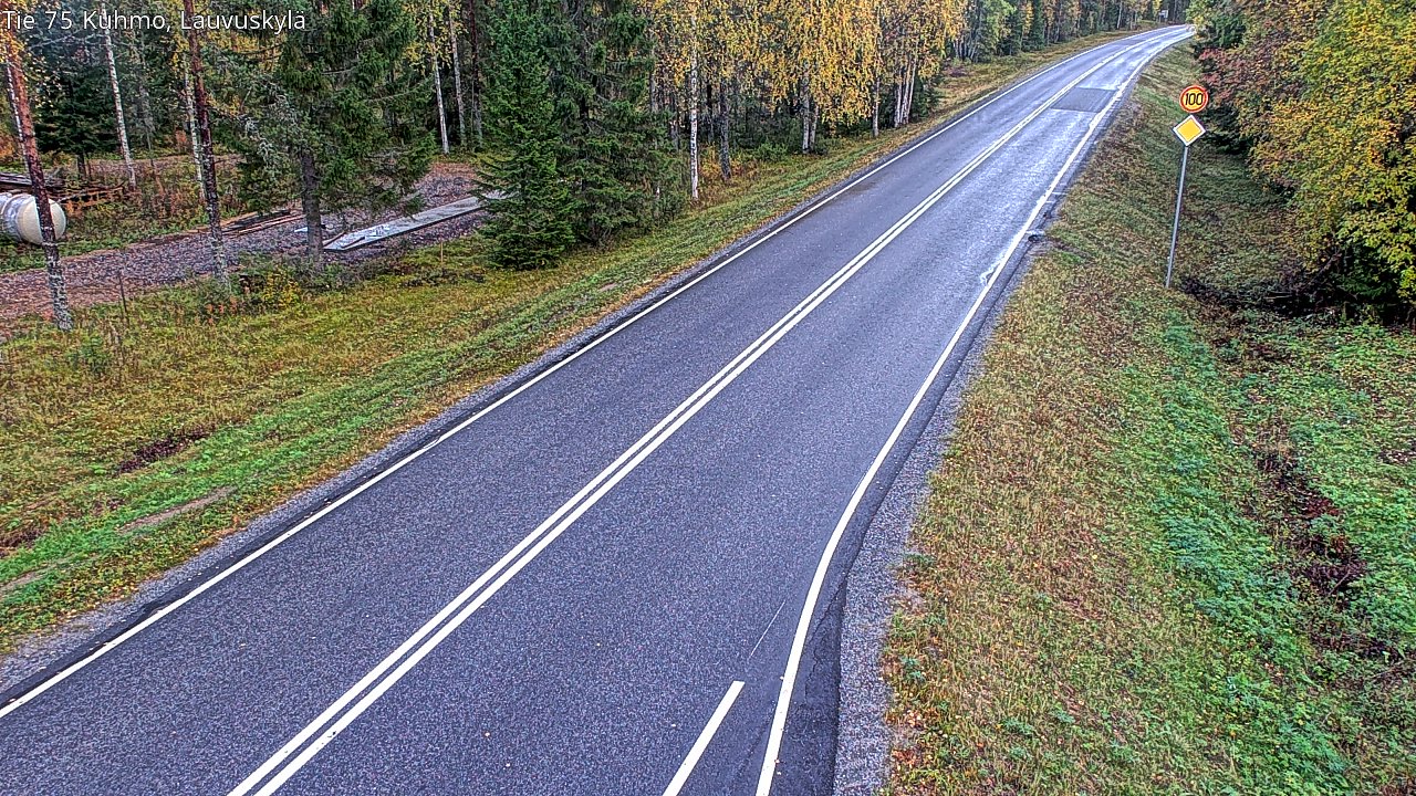 Kelikamerat Kuva Tie 75 Kuhmo, Lauvuskylä, Kuhmo, Kainuu