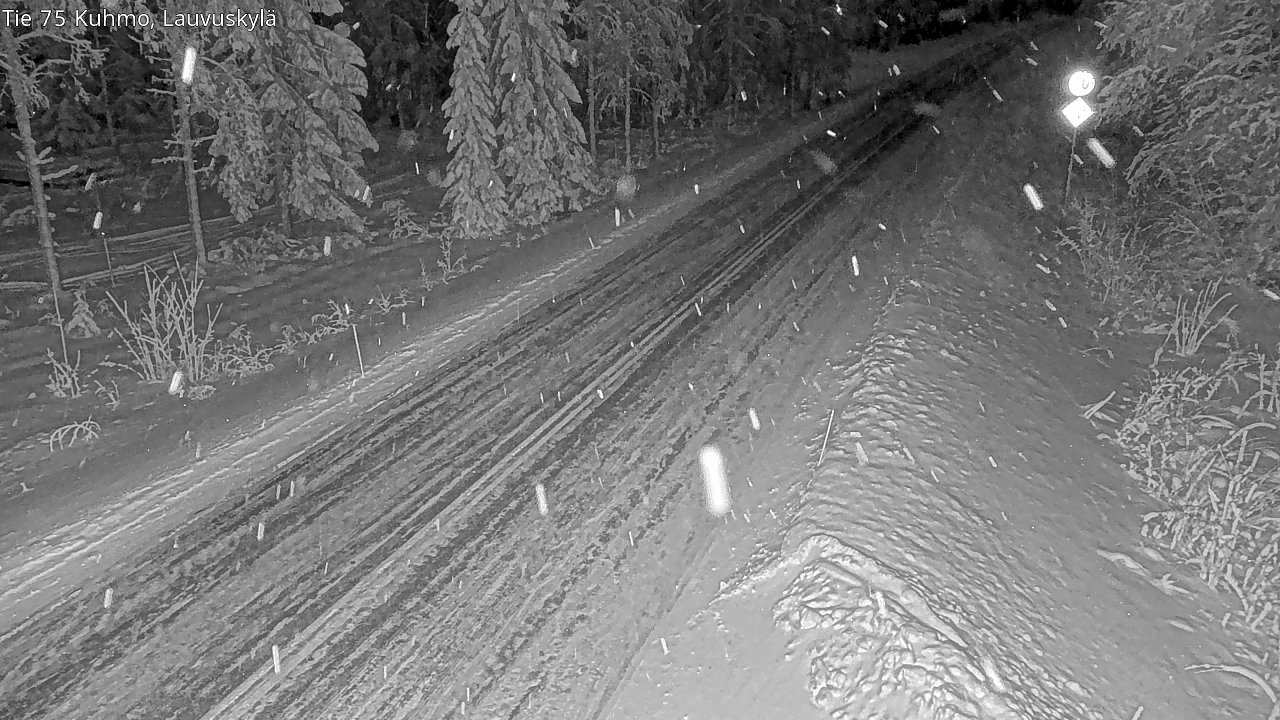 Kelikamerat Kuva Tie 75 Kuhmo, Lauvuskylä, Kuhmo, Kainuu