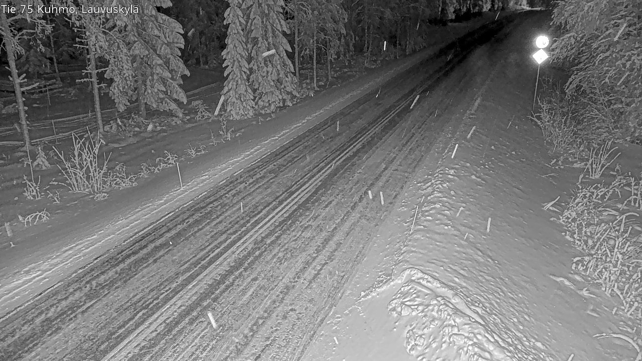 Kelikamerat Kuva Tie 75 Kuhmo, Lauvuskylä, Kuhmo, Kainuu