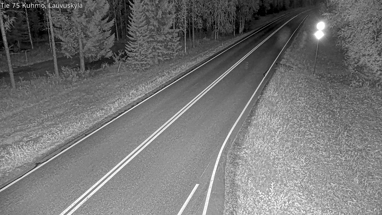 Kelikamerat Kuva Tie 75 Kuhmo, Lauvuskylä, Kuhmo, Kainuu