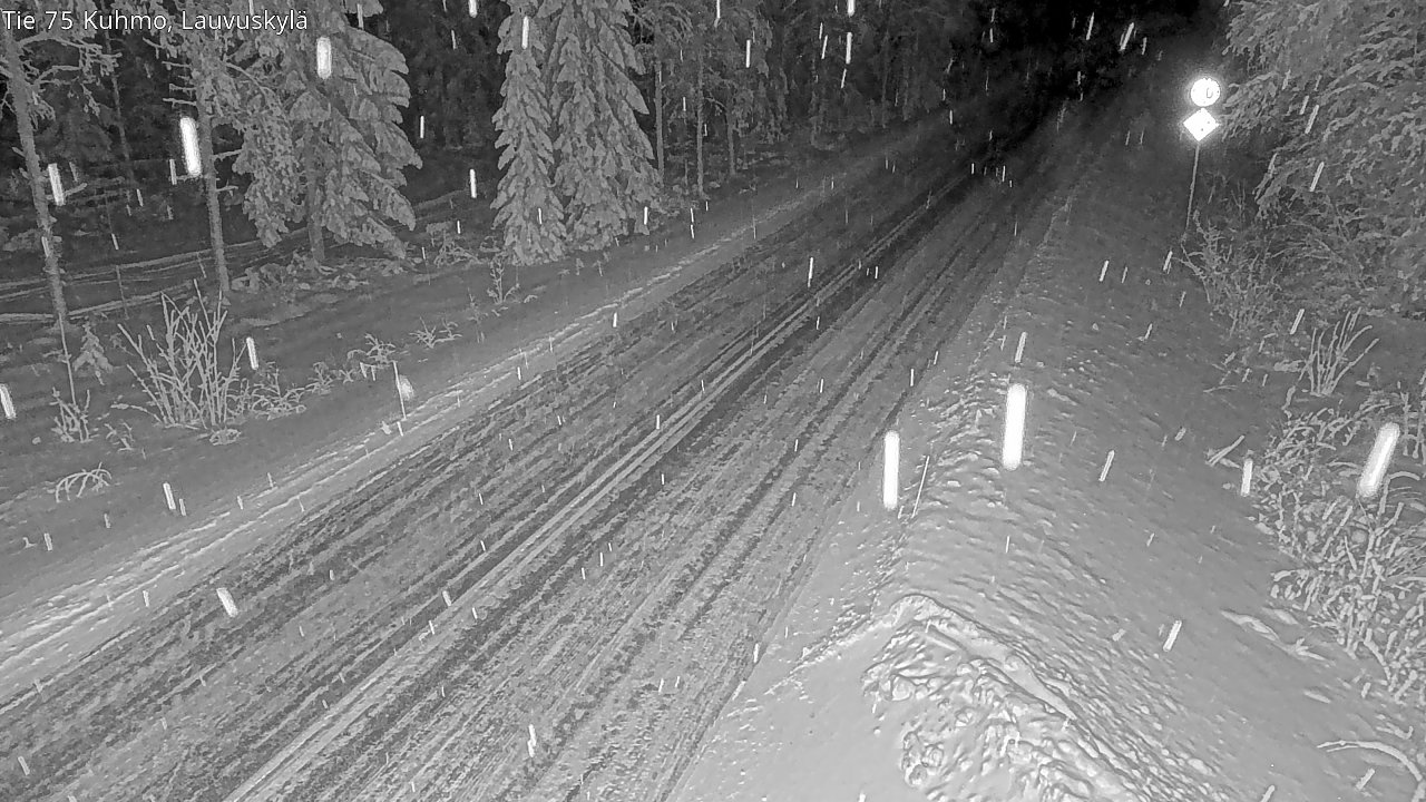 Kelikamerat Kuva Tie 75 Kuhmo, Lauvuskylä, Kuhmo, Kainuu