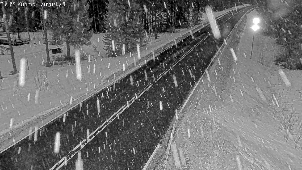 Kelikamerat Kuva Tie 75 Kuhmo, Lauvuskylä, Kuhmo, Kainuu