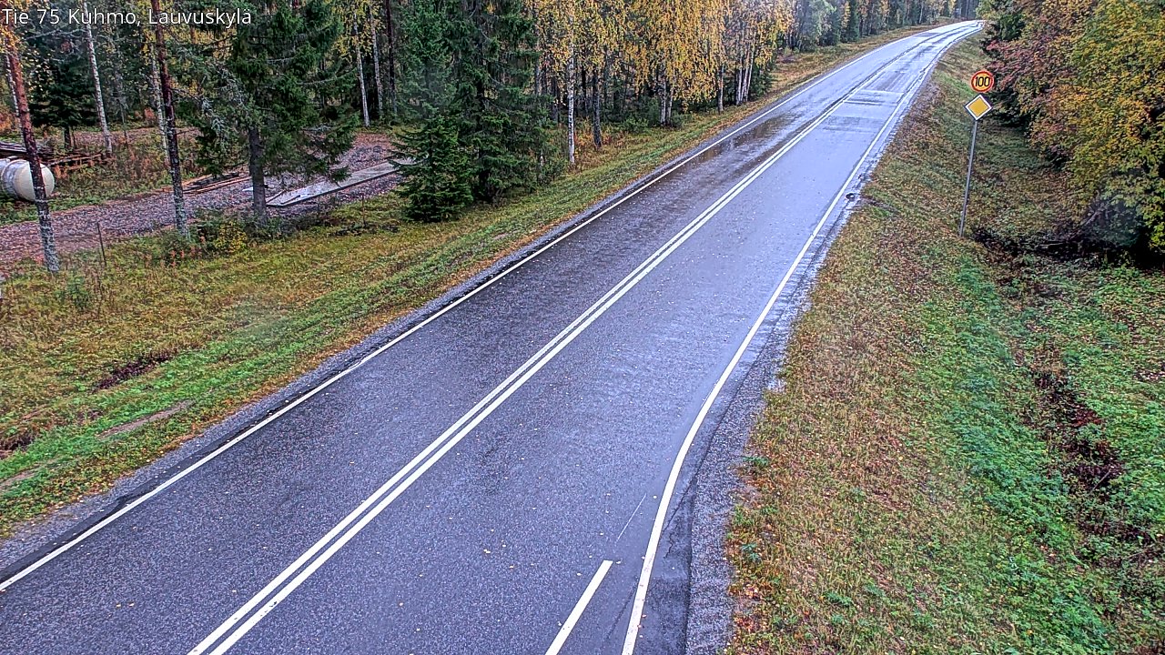 Kelikamerat Kuva Tie 75 Kuhmo, Lauvuskylä, Kuhmo, Kainuu