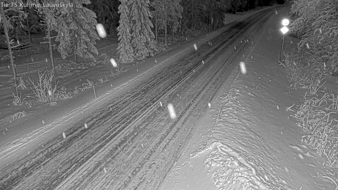 Kelikamerat Kuva Tie 75 Kuhmo, Lauvuskylä, Kuhmo, Kainuu