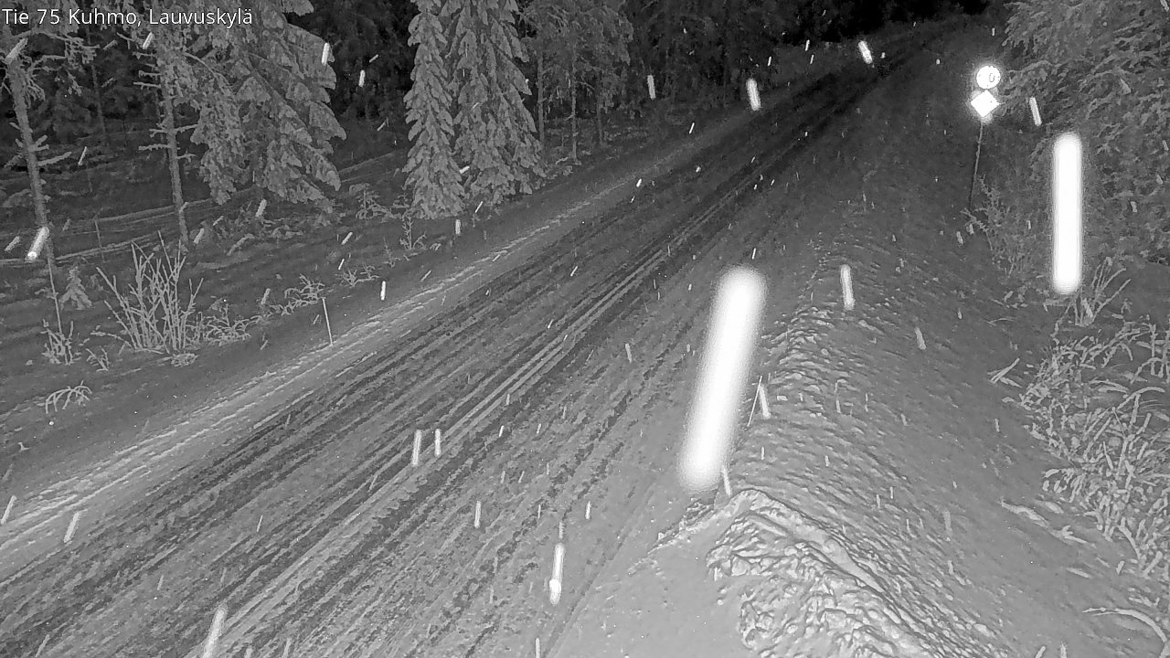 Kelikamerat Kuva Tie 75 Kuhmo, Lauvuskylä, Kuhmo, Kainuu