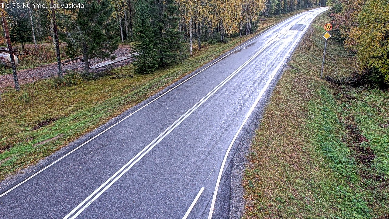 Kelikamerat Kuva Tie 75 Kuhmo, Lauvuskylä, Kuhmo, Kainuu