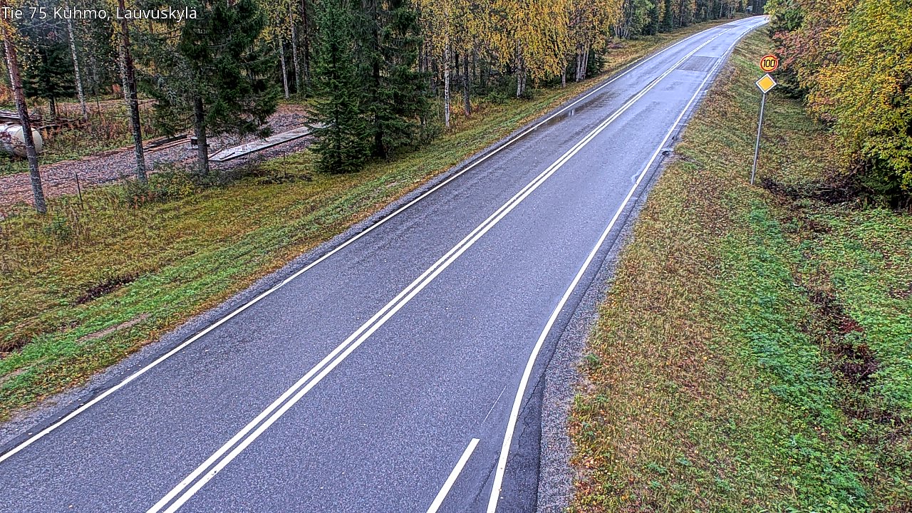 Kelikamerat Kuva Tie 75 Kuhmo, Lauvuskylä, Kuhmo, Kainuu