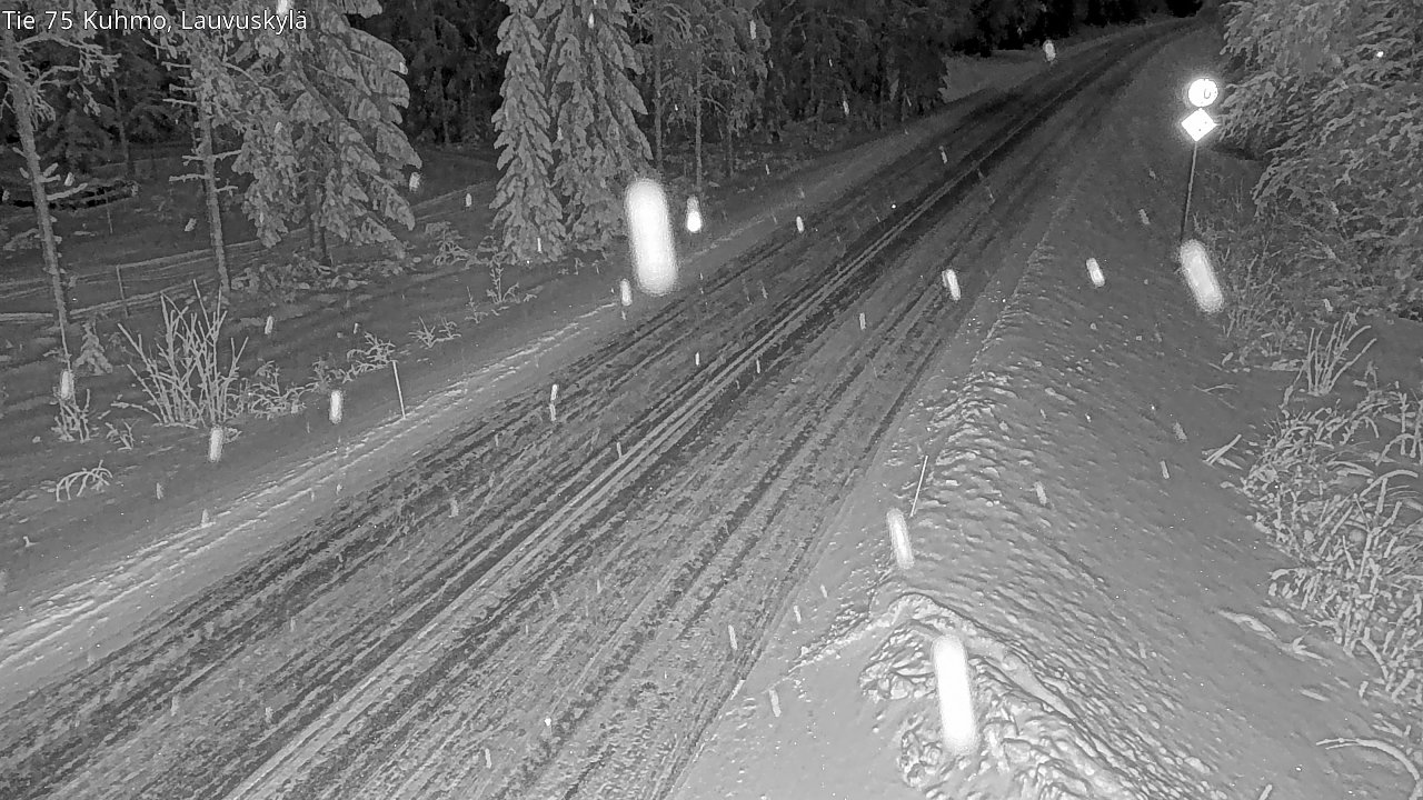 Kelikamerat Kuva Tie 75 Kuhmo, Lauvuskylä, Kuhmo, Kainuu