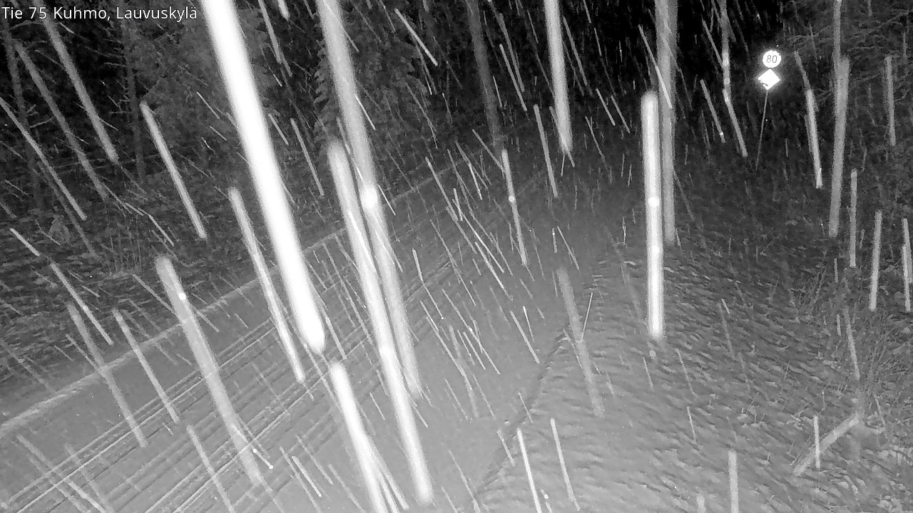 Kelikamerat Kuva Tie 75 Kuhmo, Lauvuskylä, Kuhmo, Kainuu