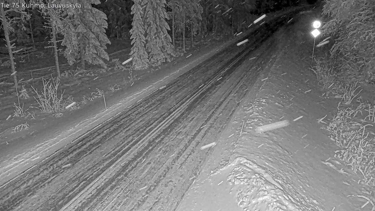 Kelikamerat Kuva Tie 75 Kuhmo, Lauvuskylä, Kuhmo, Kainuu