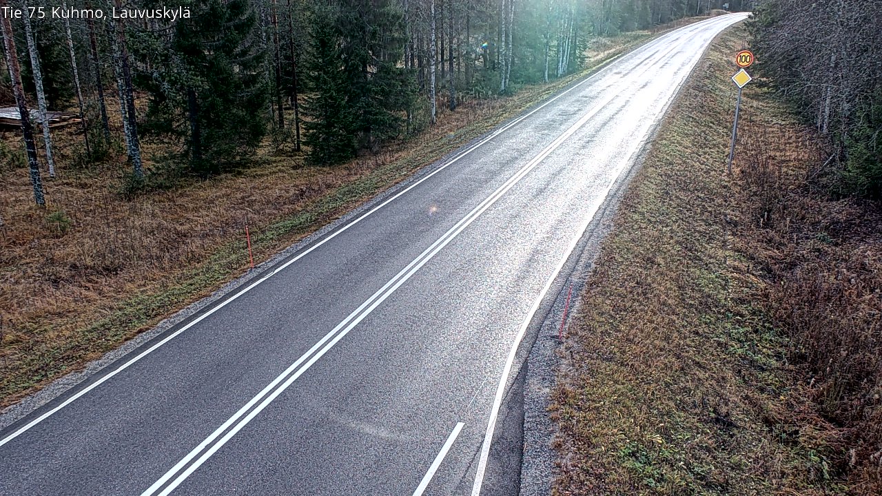 Kelikamerat Kuva Tie 75 Kuhmo, Lauvuskylä, Kuhmo, Kainuu