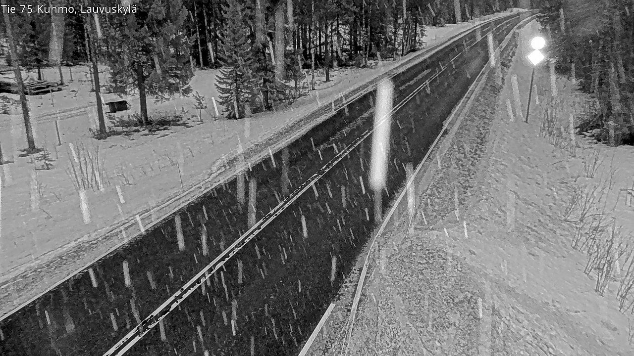 Kelikamerat Kuva Tie 75 Kuhmo, Lauvuskylä, Kuhmo, Kainuu