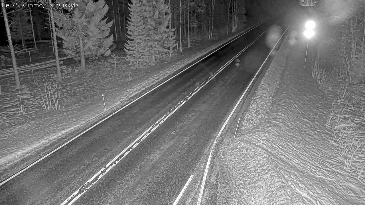 Kelikamerat Kuva Tie 75 Kuhmo, Lauvuskylä, Kuhmo, Kainuu