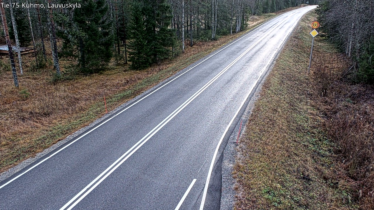 Kelikamerat Kuva Tie 75 Kuhmo, Lauvuskylä, Kuhmo, Kainuu