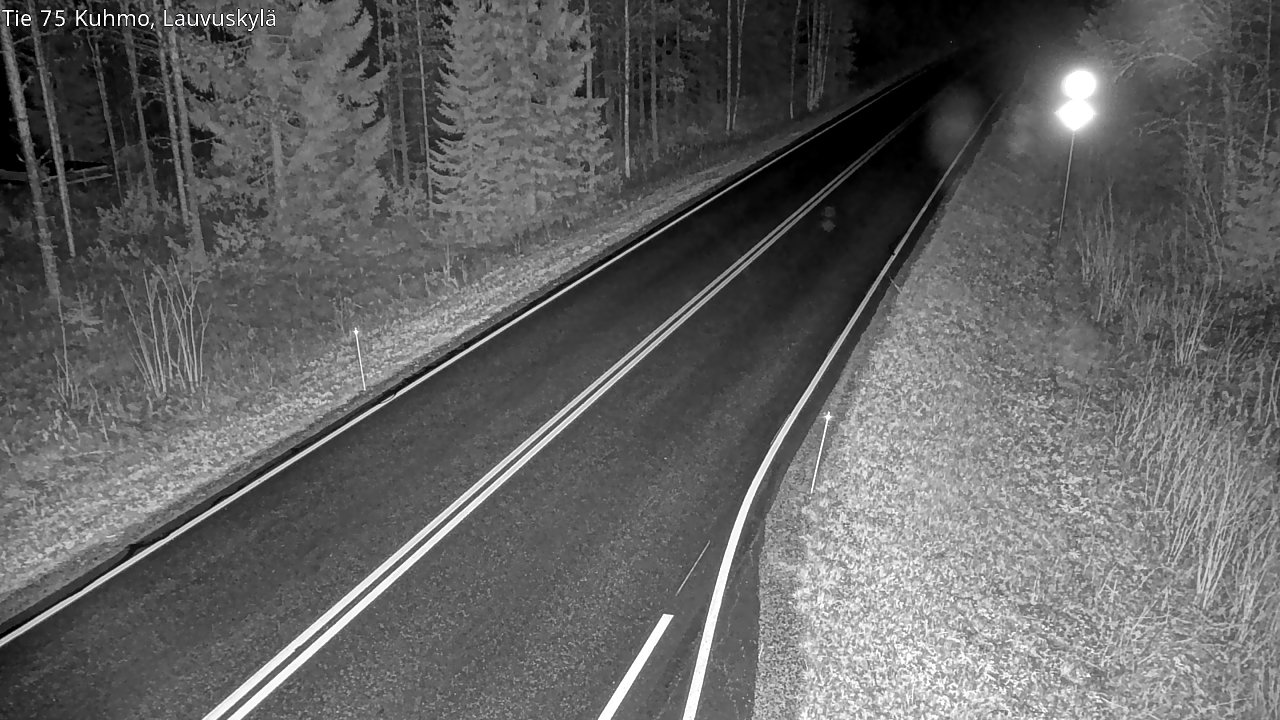 Kelikamerat Kuva Tie 75 Kuhmo, Lauvuskylä, Kuhmo, Kainuu