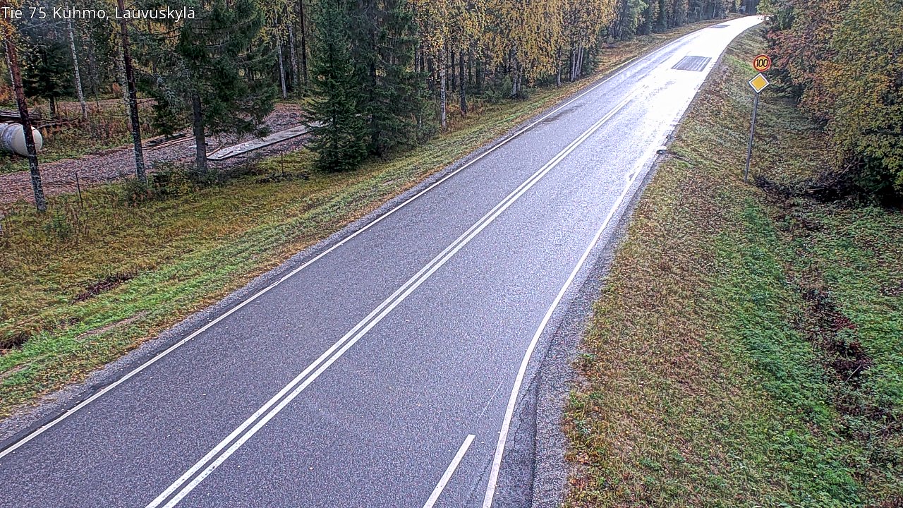 Kelikamerat Kuva Tie 75 Kuhmo, Lauvuskylä, Kuhmo, Kainuu