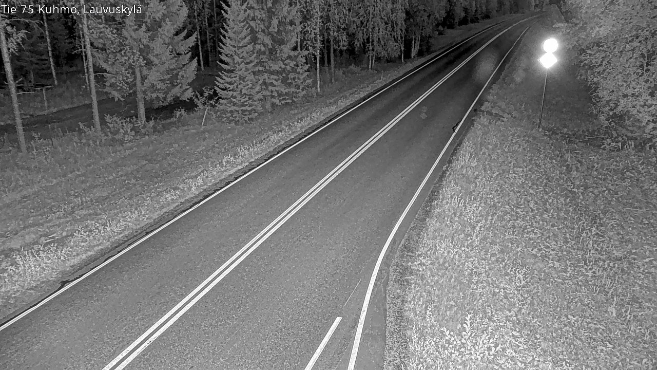 Kelikamerat Kuva Tie 75 Kuhmo, Lauvuskylä, Kuhmo, Kainuu