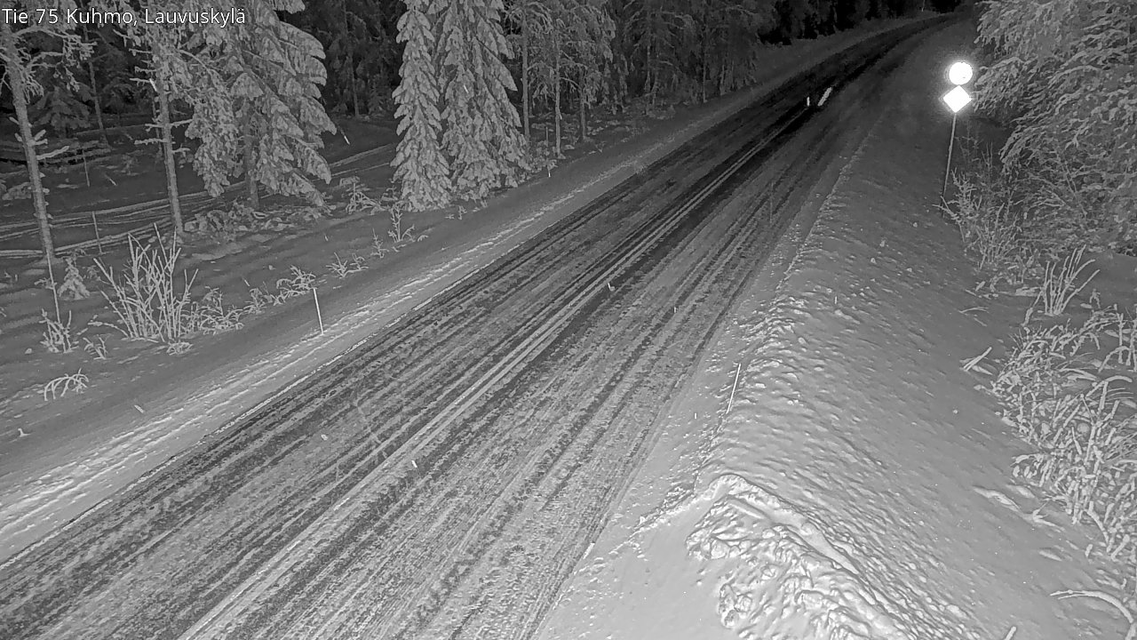 Kelikamerat Kuva Tie 75 Kuhmo, Lauvuskylä, Kuhmo, Kainuu