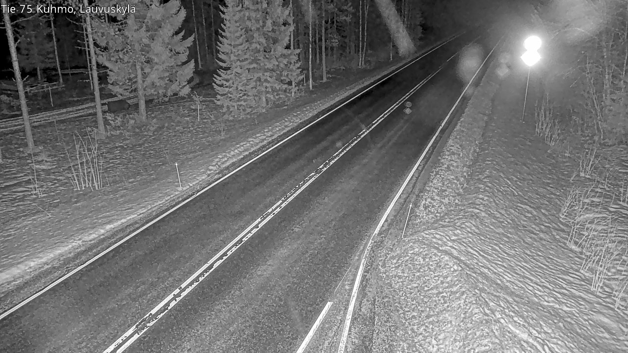 Kelikamerat Kuva Tie 75 Kuhmo, Lauvuskylä, Kuhmo, Kainuu