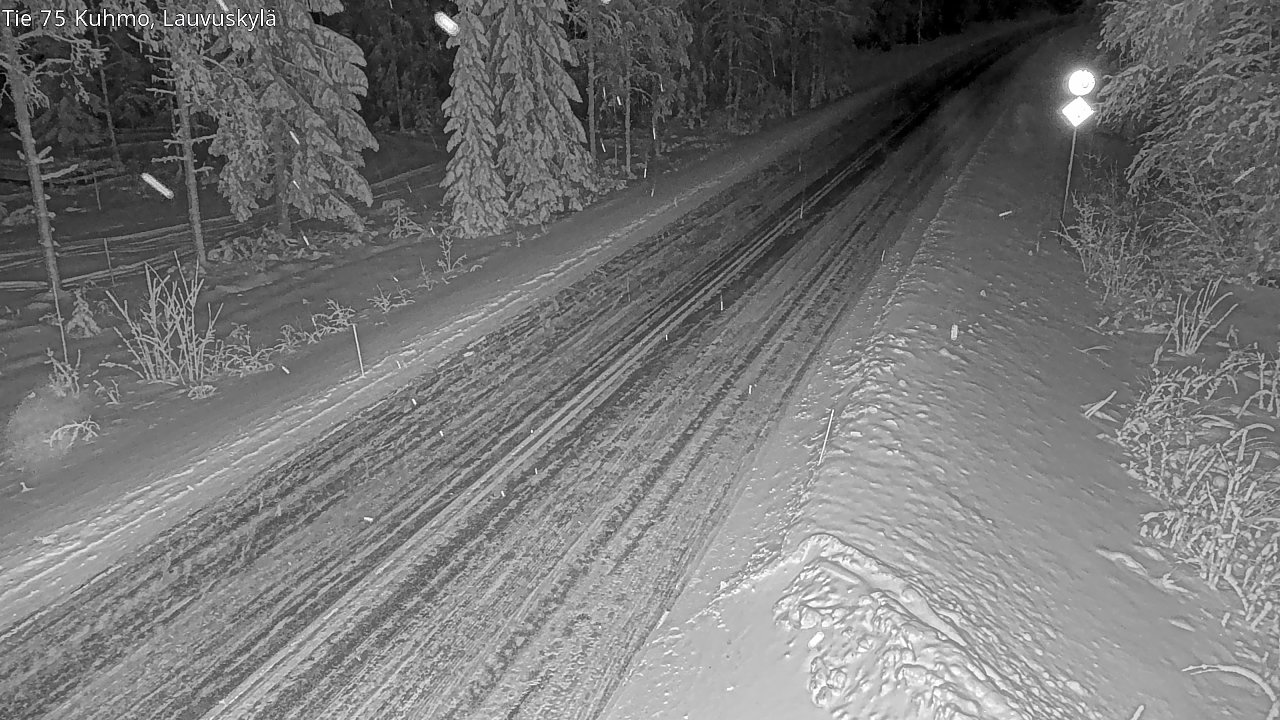 Kelikamerat Kuva Tie 75 Kuhmo, Lauvuskylä, Kuhmo, Kainuu