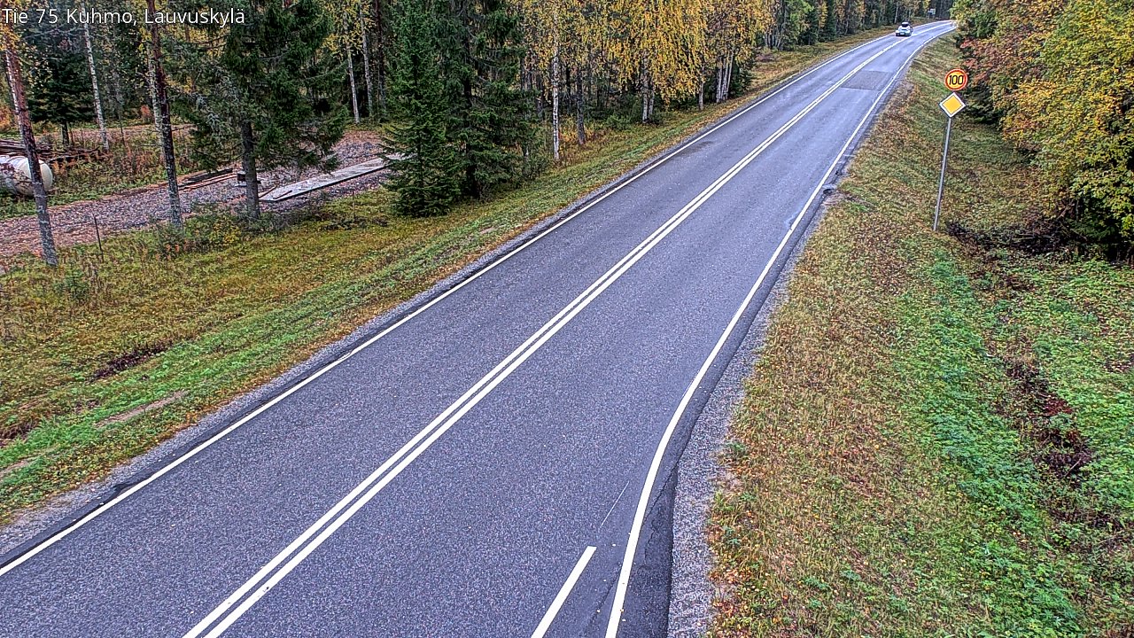 Kelikamerat Kuva Tie 75 Kuhmo, Lauvuskylä, Kuhmo, Kainuu