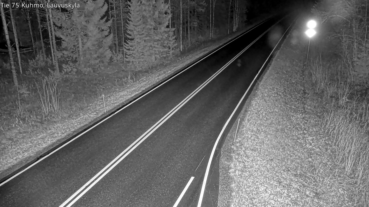 Kelikamerat Kuva Tie 75 Kuhmo, Lauvuskylä, Kuhmo, Kainuu